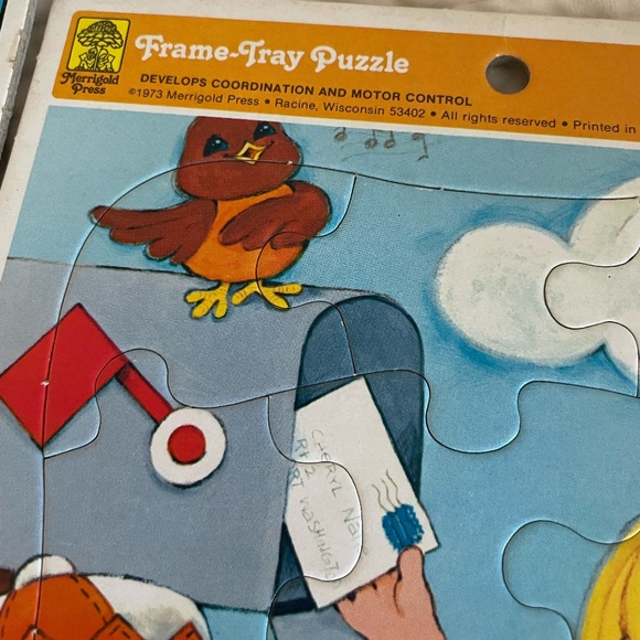 SET OF 4 VTG FRAME TRAY PUZZLES - Picture 8 of 10